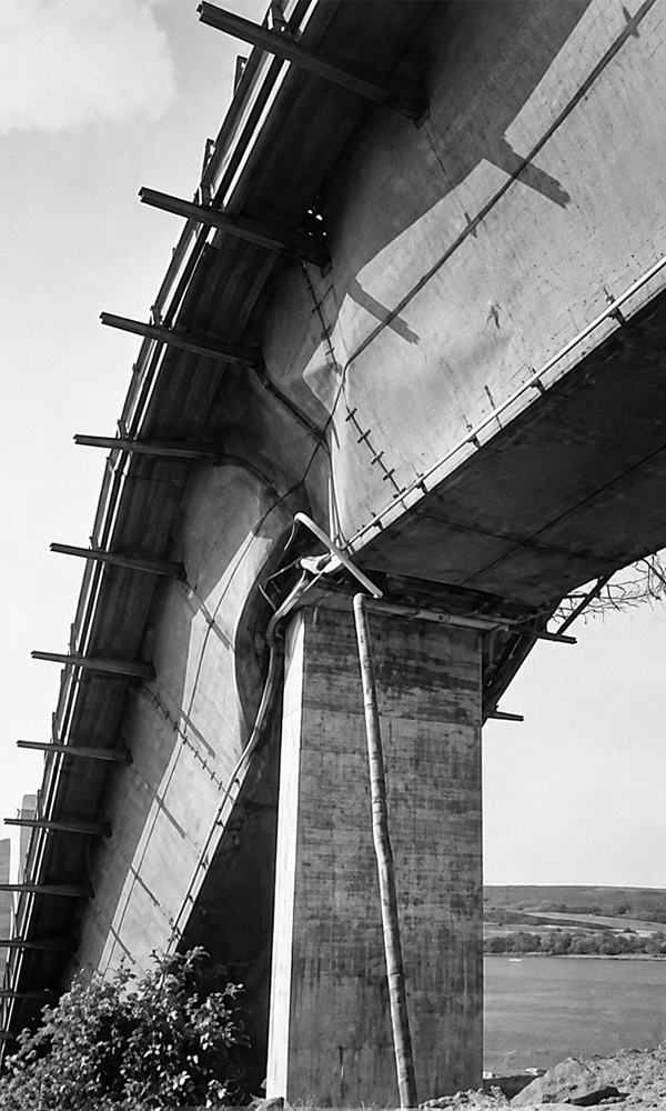 General view of the cleddau_bridge_failure Bridge