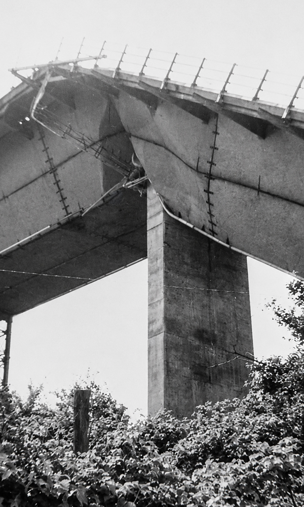 General view of the cleddau_bridge_failure Bridge